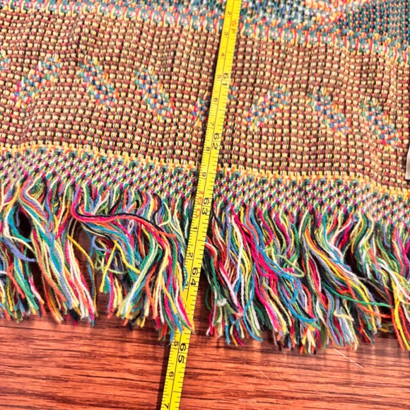 Vintage Disney Classic Pooh Woven Tapestry Throw Blanket Nursery Decor Cotton - Picture 9 of 10